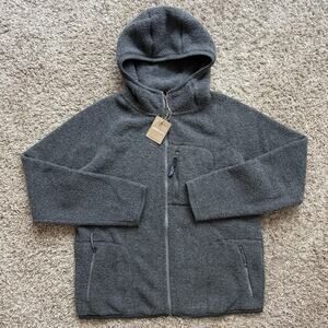 NWT Patagonia Reclaimed Fleece Hoody Jacket Noble Grey Full Zip Men’s Size Large